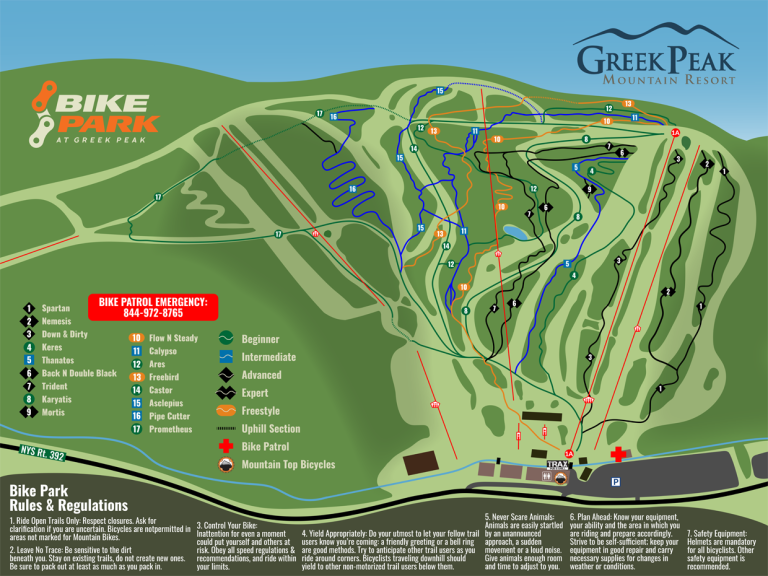 Bike Park - Greek Peak Mountain Resort