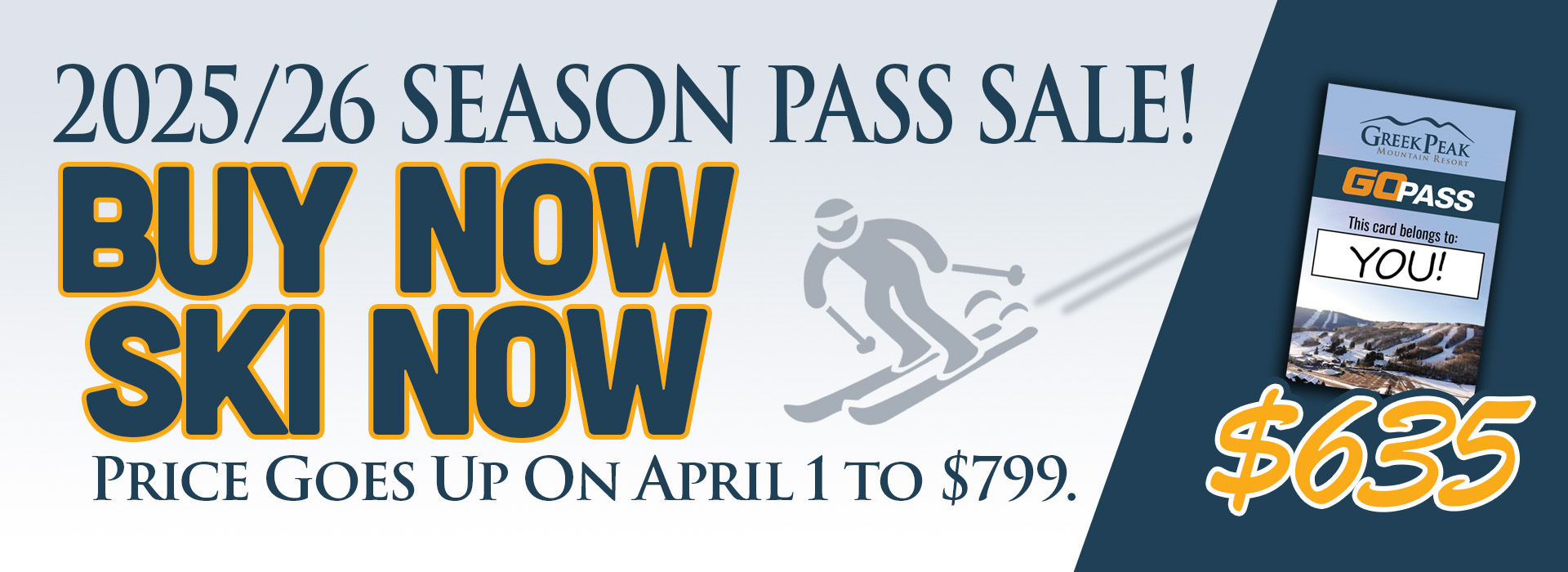 Season Pass Sale is on now!